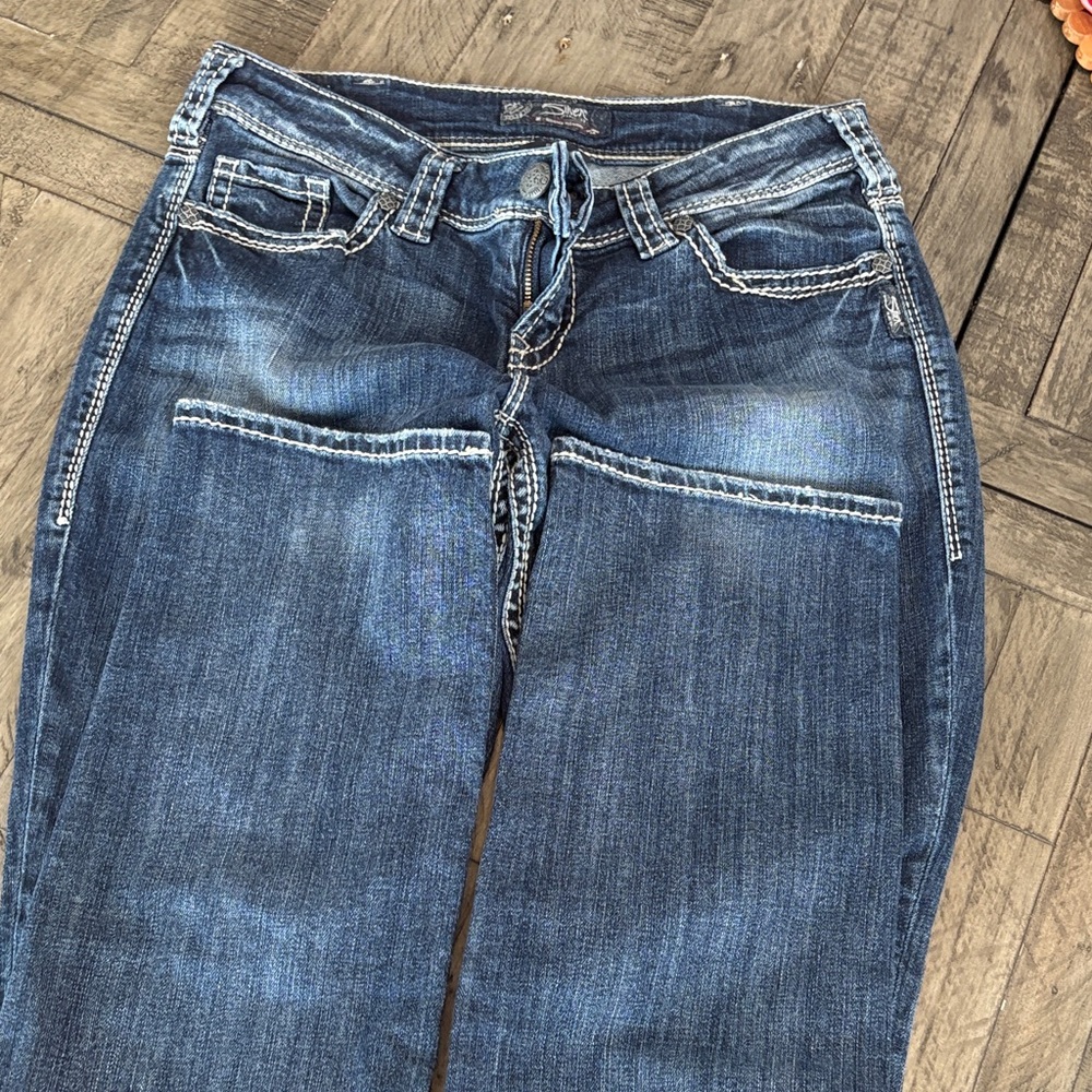 Silver Jeans Dark Blue Boot Cut Women's Jeans